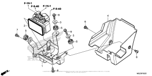 CB500X (ABS) Модуль ABS