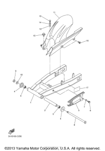 FZ600SS Бугель