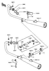 KZ440 Глушитель