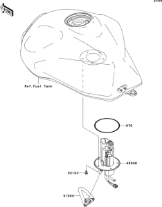 ZR1000 Топливный насос