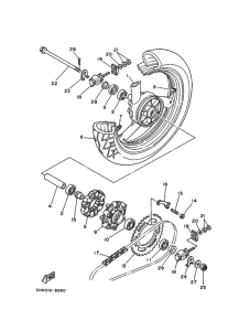 RZ250R ﾘﾔﾎｲｰﾙ