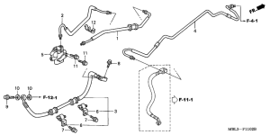NT650 Тормозные трубки