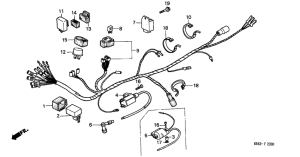 H100 Wire harness /  ignition coil