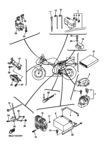 YZF-R6S Equipo electrico