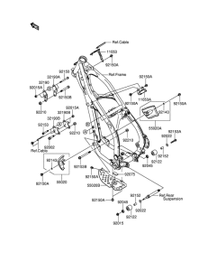 RM-Z250 Полусборный остов
