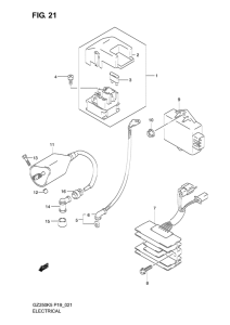 GZ250 Equipo electrico