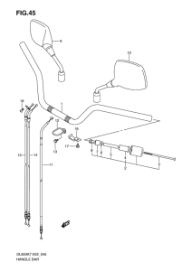 DL650 (ABS) Руль
