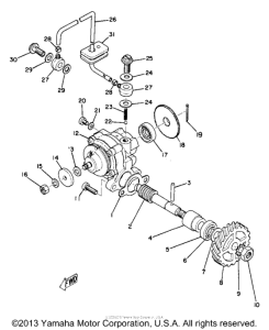 DT1MX Масляный насос
