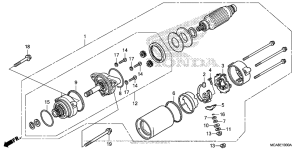 GL1800 Стартер
