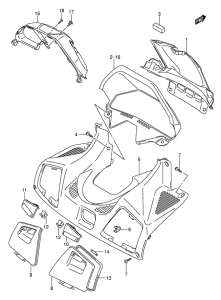 AN650 (ABS) Приборная панель