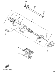 TZ125 Масляный насос