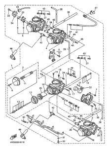 YZF1000R Карбюратор