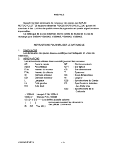 VS800 Catalog preface