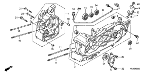 FES150 Картер двигателя