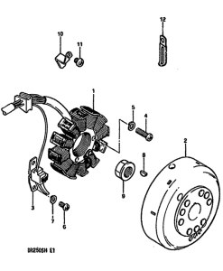 DR250 Зажигание