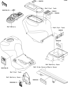 ZX1200 Лейбл предостережения