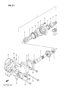 GSX1100 Secondary drive gear