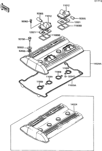 ZG1000 Крышка головки цилиндров