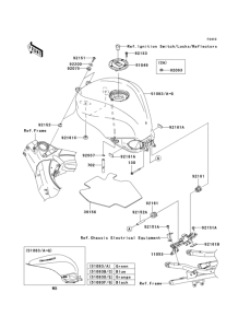 ZX1000 Fuel tank(1 / 2)