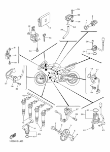 YZF-R1R ( RaceBase) Электрические детали