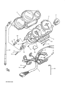YZF1000R Приборы