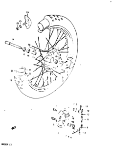 RM250 Transom + tube