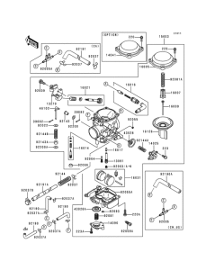 VN800 Carburetor assy