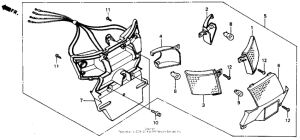 NB50 Задний фонарь