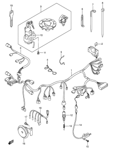 GSF600 Жгут проводов