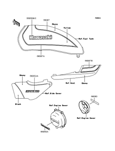 ZR750 Наклейки