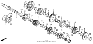 CB650SC Трансмиссия