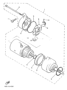XV1000SE Стартер