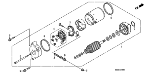 ST1300 Стартерный мотор