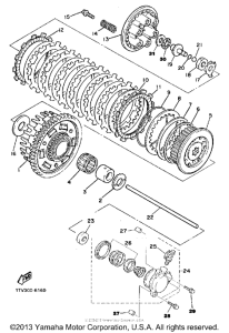 FZX700TC Сцепление