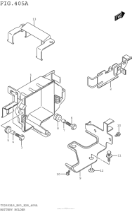 TU250 Battery Holder