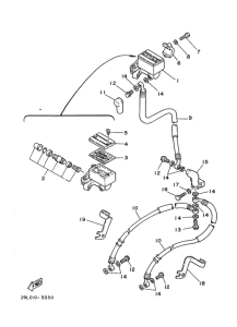 RZ250R ﾌﾛﾝﾄﾏｽﾀｼﾘﾝﾀﾞ