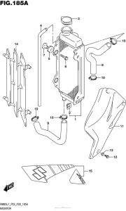 RM85 Радиатор