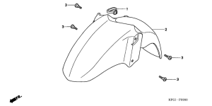 FES250 Переднее крыло