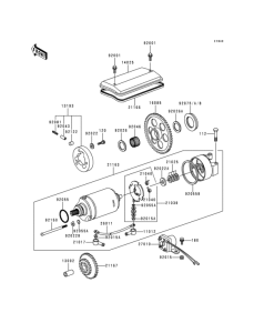 KZ1000 Стартер