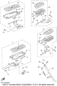 XVZ13TFL Подножки