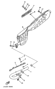 XT125 Выхлопная система