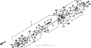 GL1100I Масляный насос