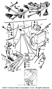 XJ550H Электрика