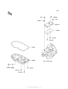 EJ800 Поддон картера