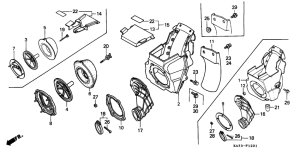 CR125R Воздухоочиститель