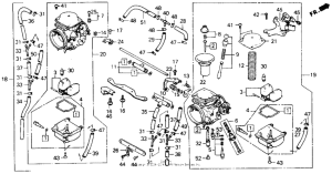 CB125T Карбюратор
