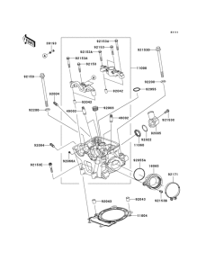  Головка цилиндров