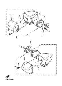 FJR1300 Проблесковый световой сигнал
