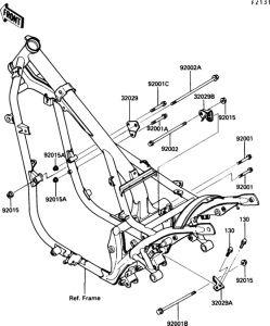 EN450 Рама ,крепежные детали