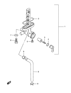 TS125 Топливный кран